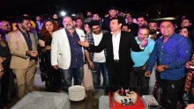 وليد منصور يحتفل بعيد ميلاده بحضور نجوم الفن (صور)